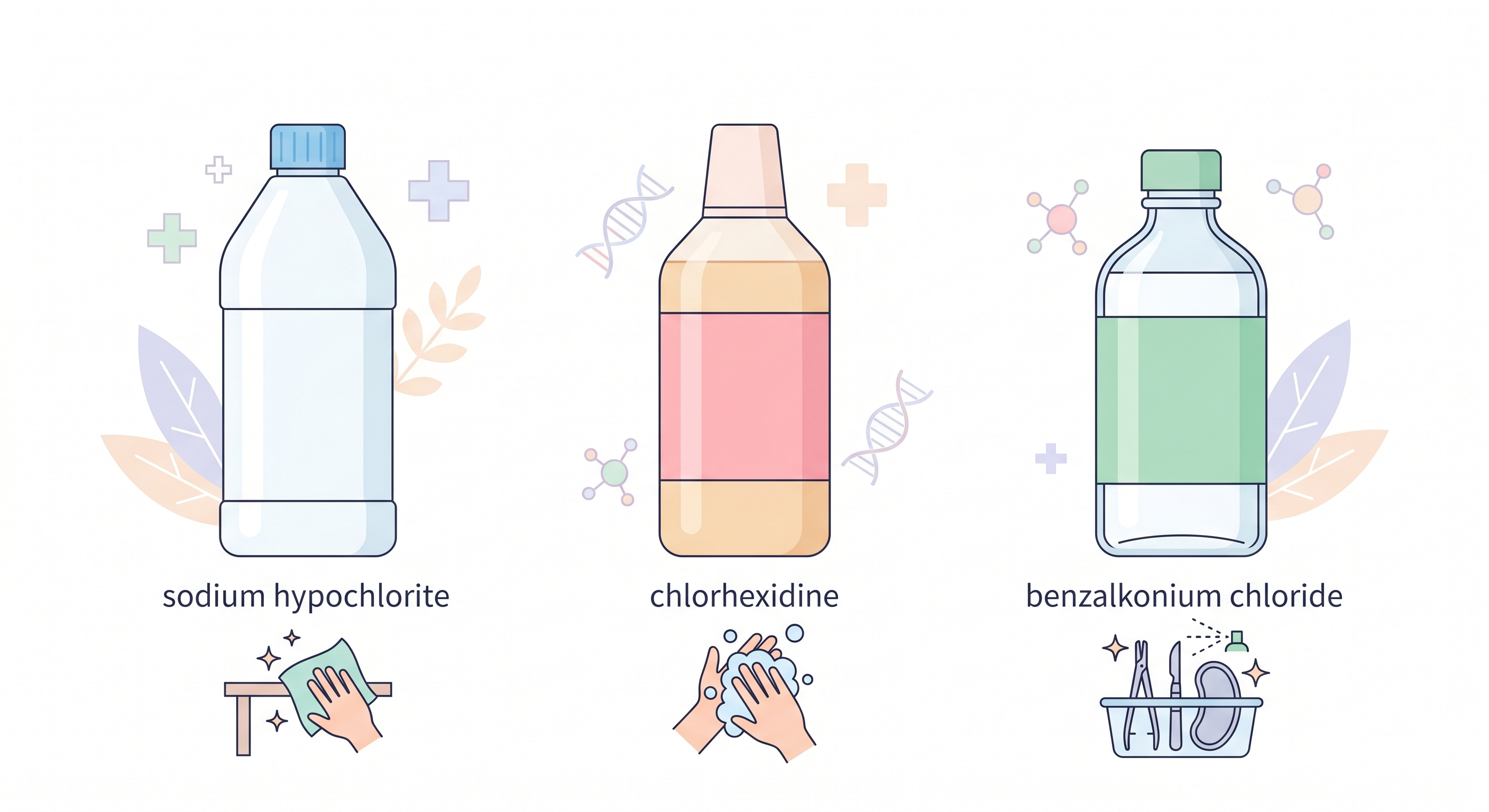 主要3薬剤の使い分けマップ