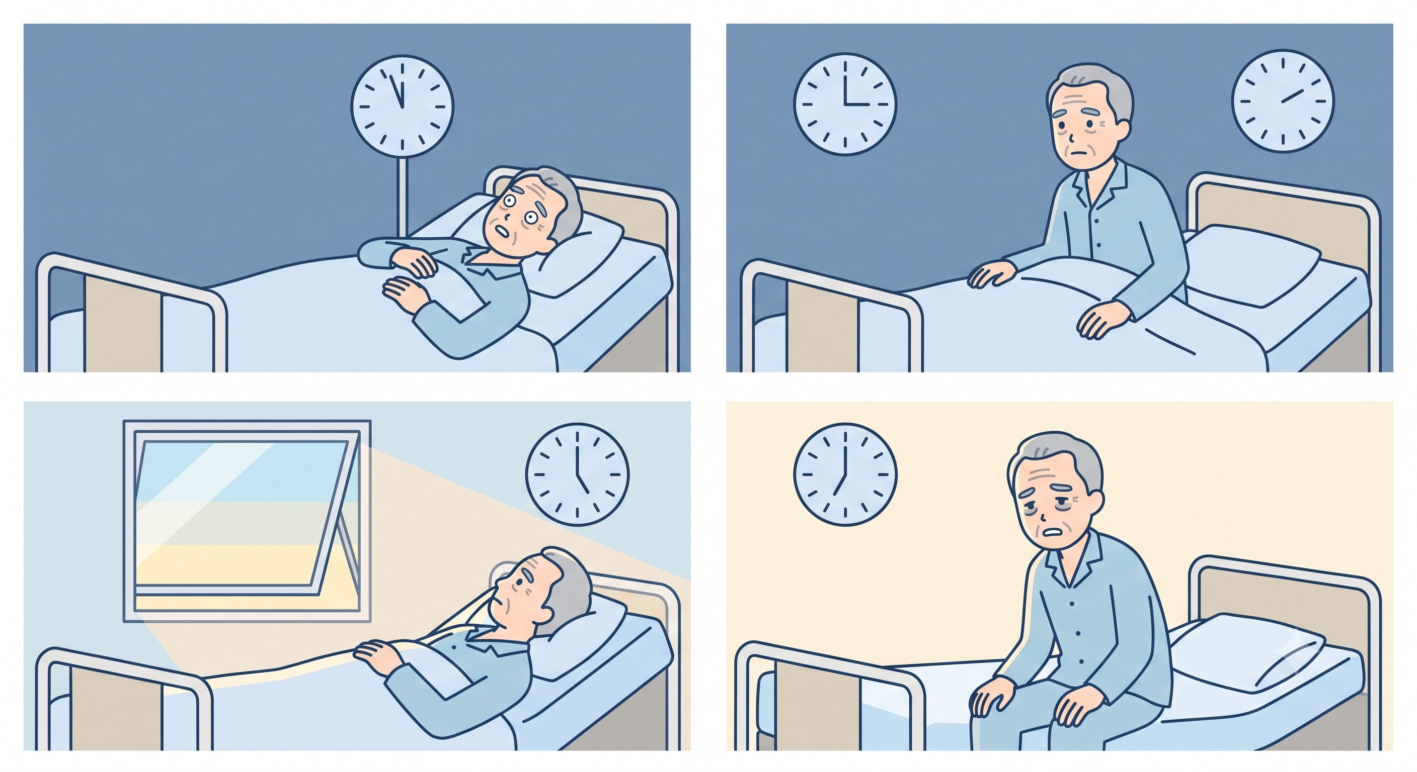 不眠4タイプの比較表